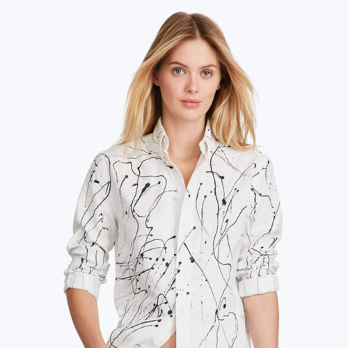 Summer 2021 new Korean version loose top V-neck scheming collarbone design sense niche striped short-sleeved T-shirt women - reference-228